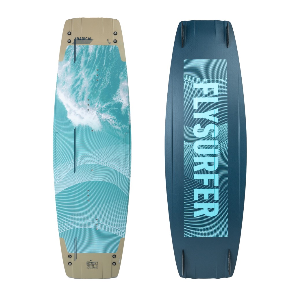 Flysurfer RADICAL 2025: freeride twin-tip с grip, pop и гладким ходом - фото 2