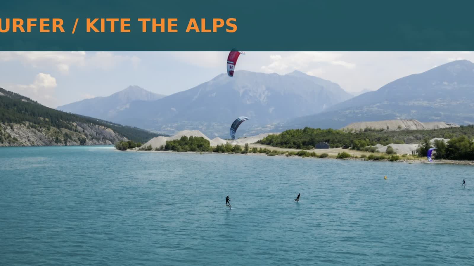 Flysurfer рассказала о роад-трипе KITE THE ALPS по высокогорным озёрам